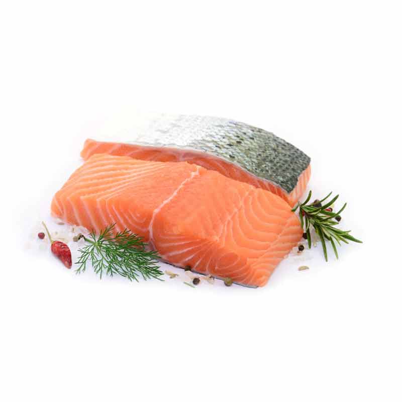 Landodlad Laxfilé med skinn