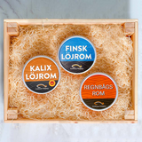 Prova 3 sorters Rom - Kalix löjrom-Finsk löjrom-Regnbågsrom
